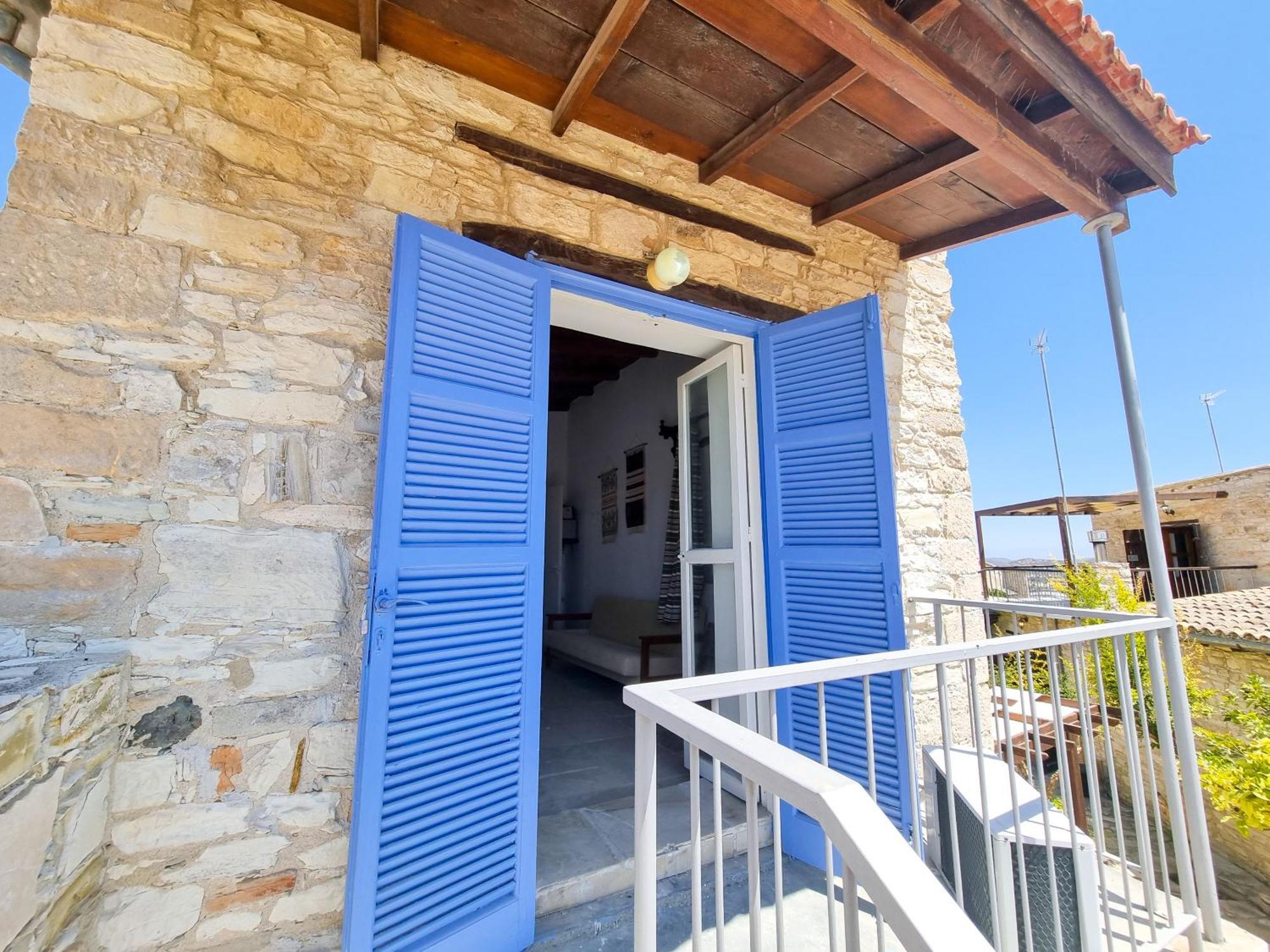 Appartamento Athena'S Pool Oasis Skarinou Esterno foto