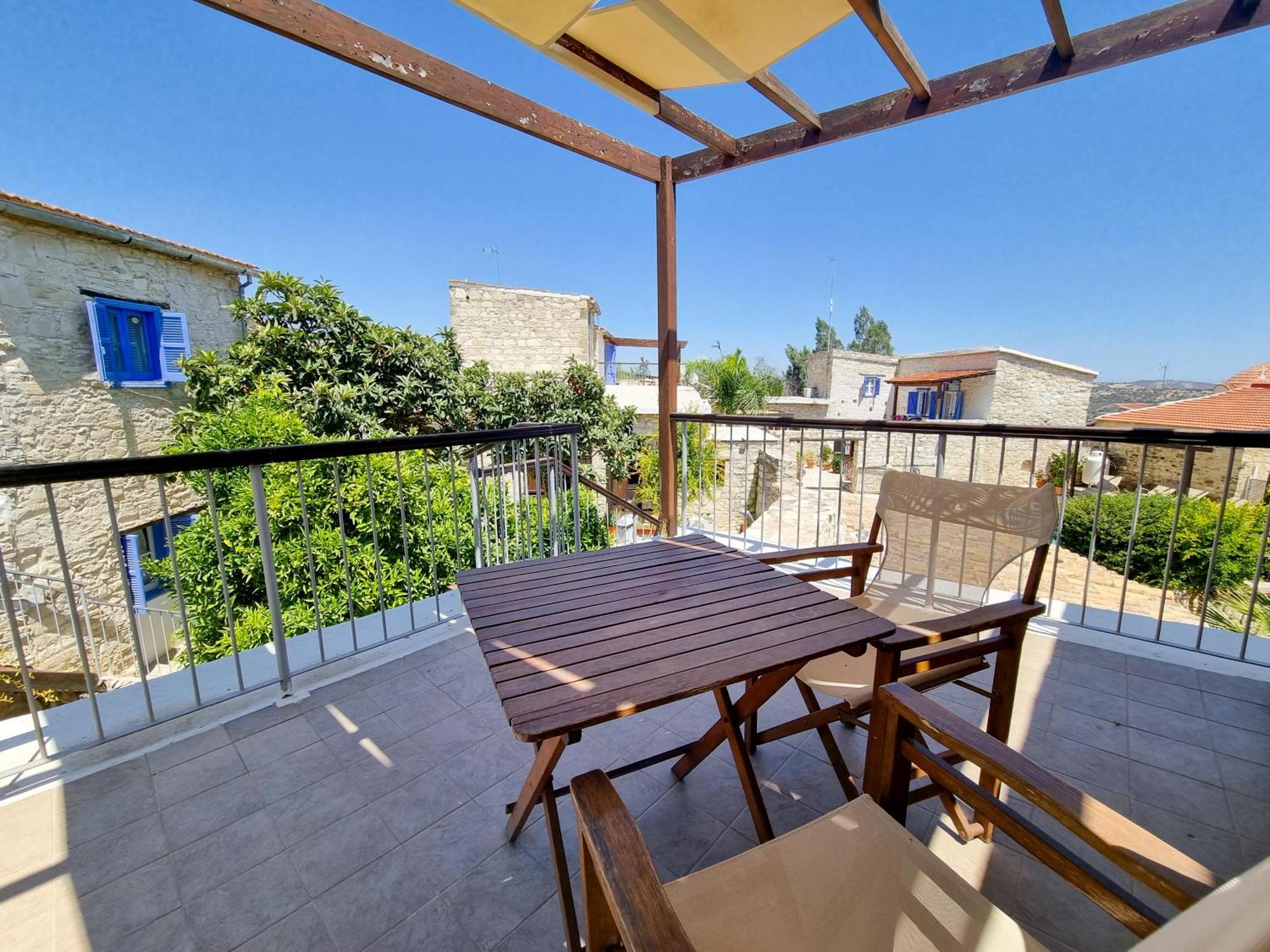 Appartamento Athena'S Pool Oasis Skarinou Esterno foto